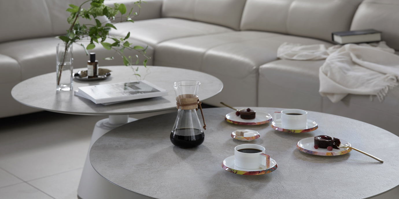 White modern interior × JAZZ