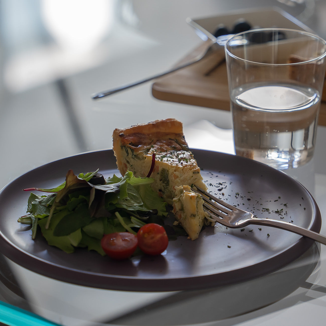 24cmプレート (ブルー)