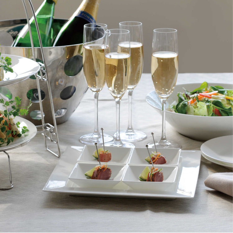 25cmフラットスクエアプレート