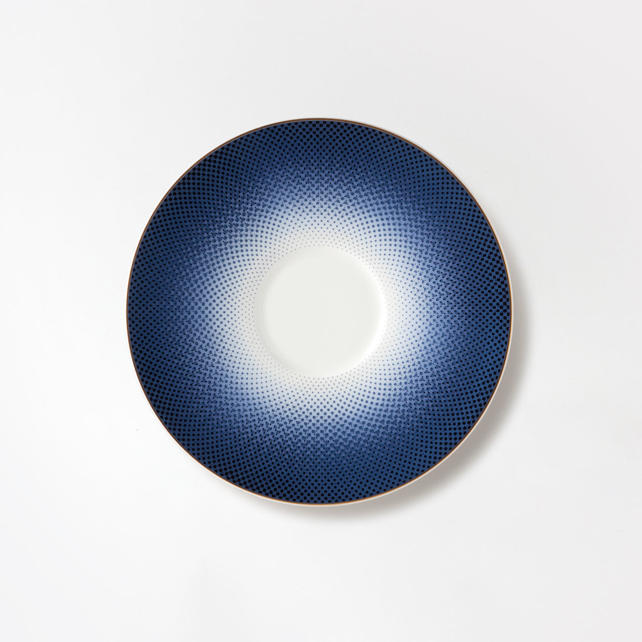 16.5cmソーサー (ブルー)