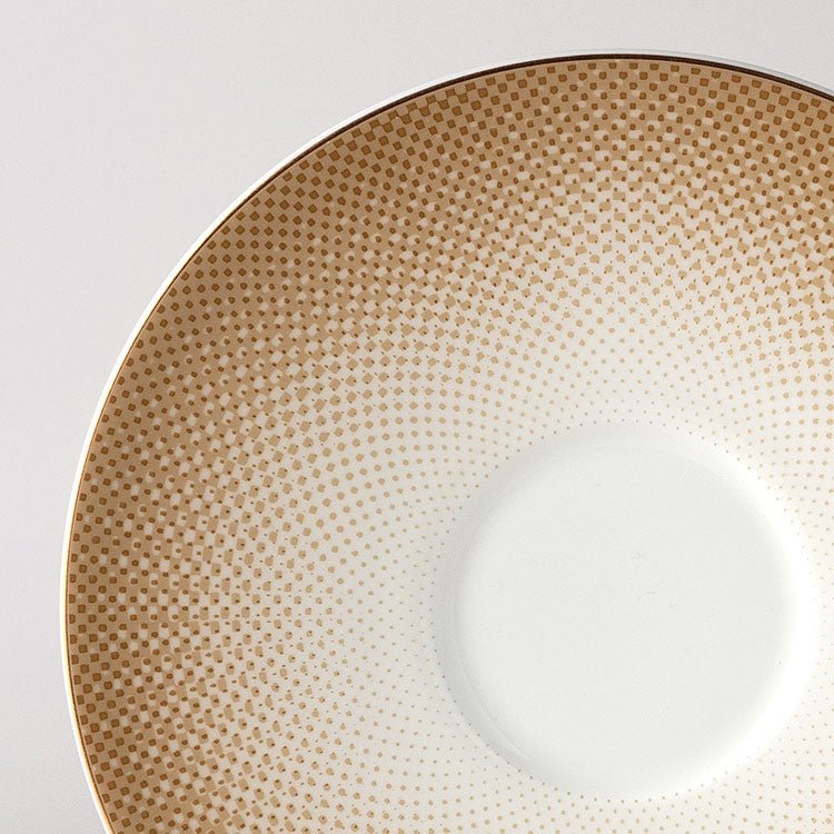 16.5cmソーサー (ゴールド)