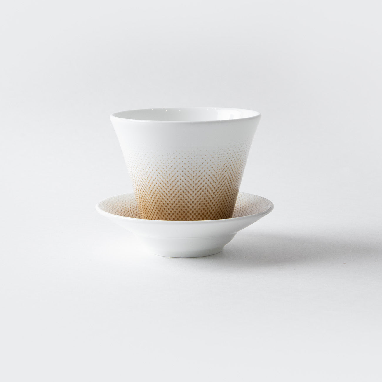 9.5cmリム小皿 (ゴールド)