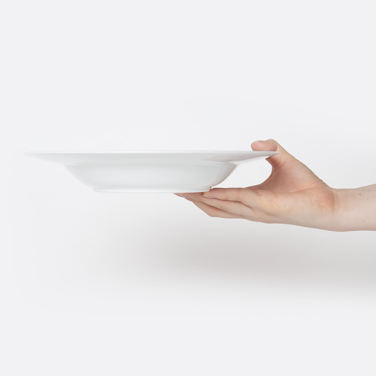 24cmスーププレート (プラチナ)