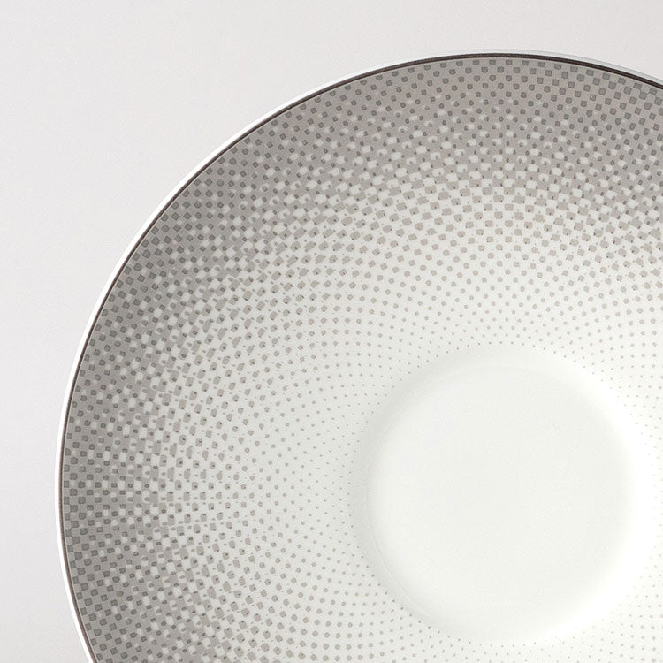 16.5cmソーサー (プラチナ)