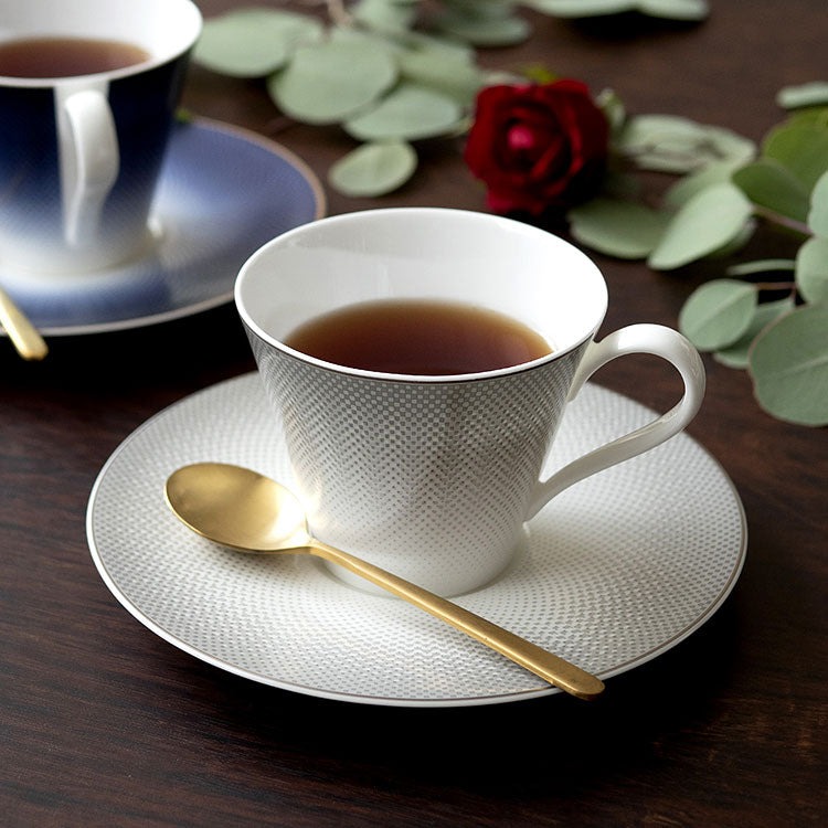 16.5cmソーサー (プラチナ)