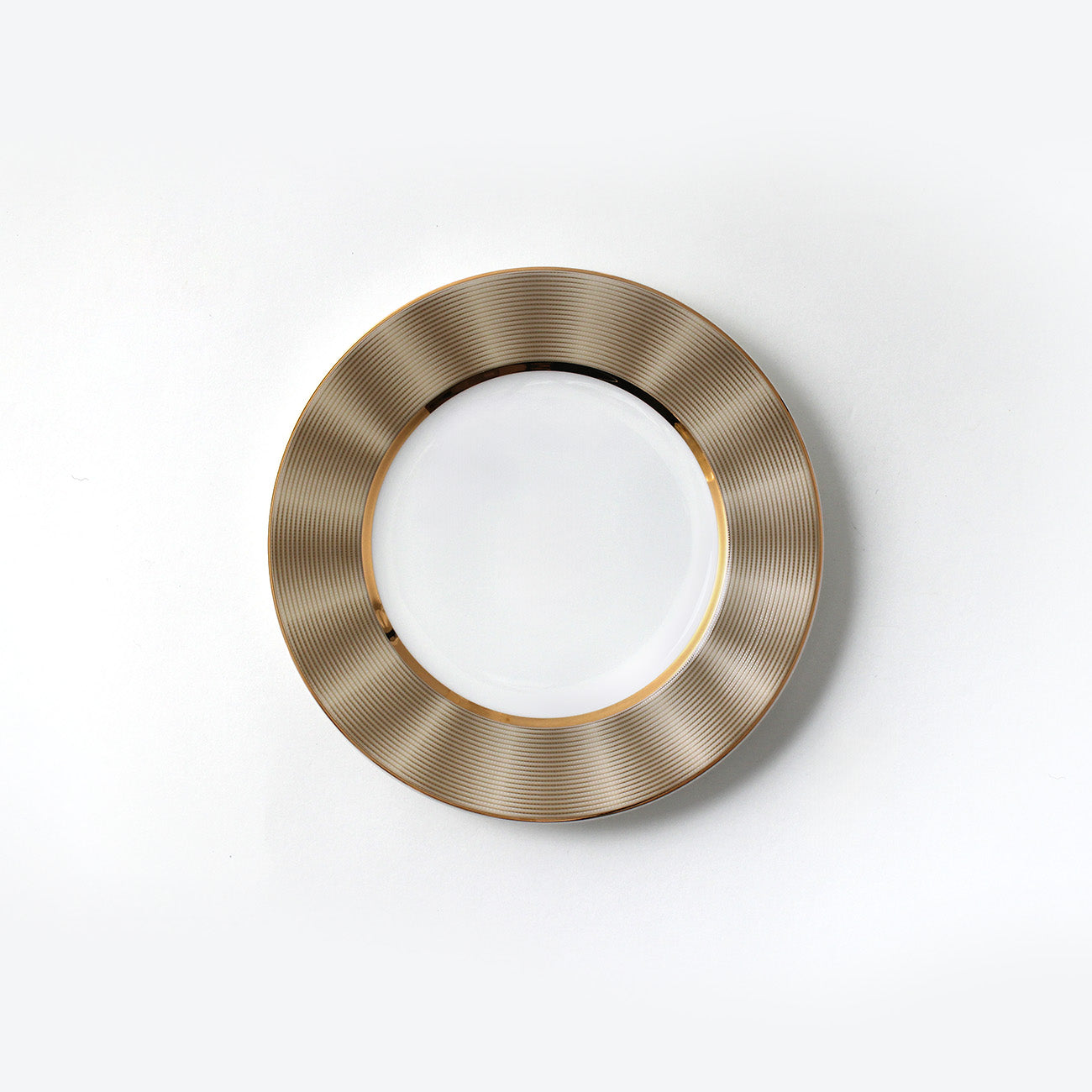 17cmリムプレート (シルクシャンパン)