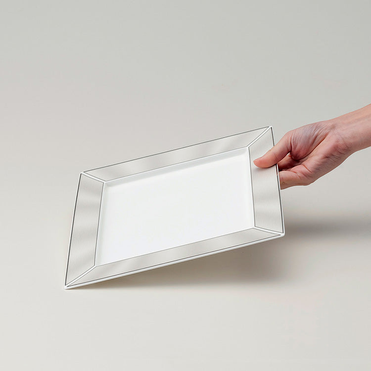 25cmフラットスクエアプレート