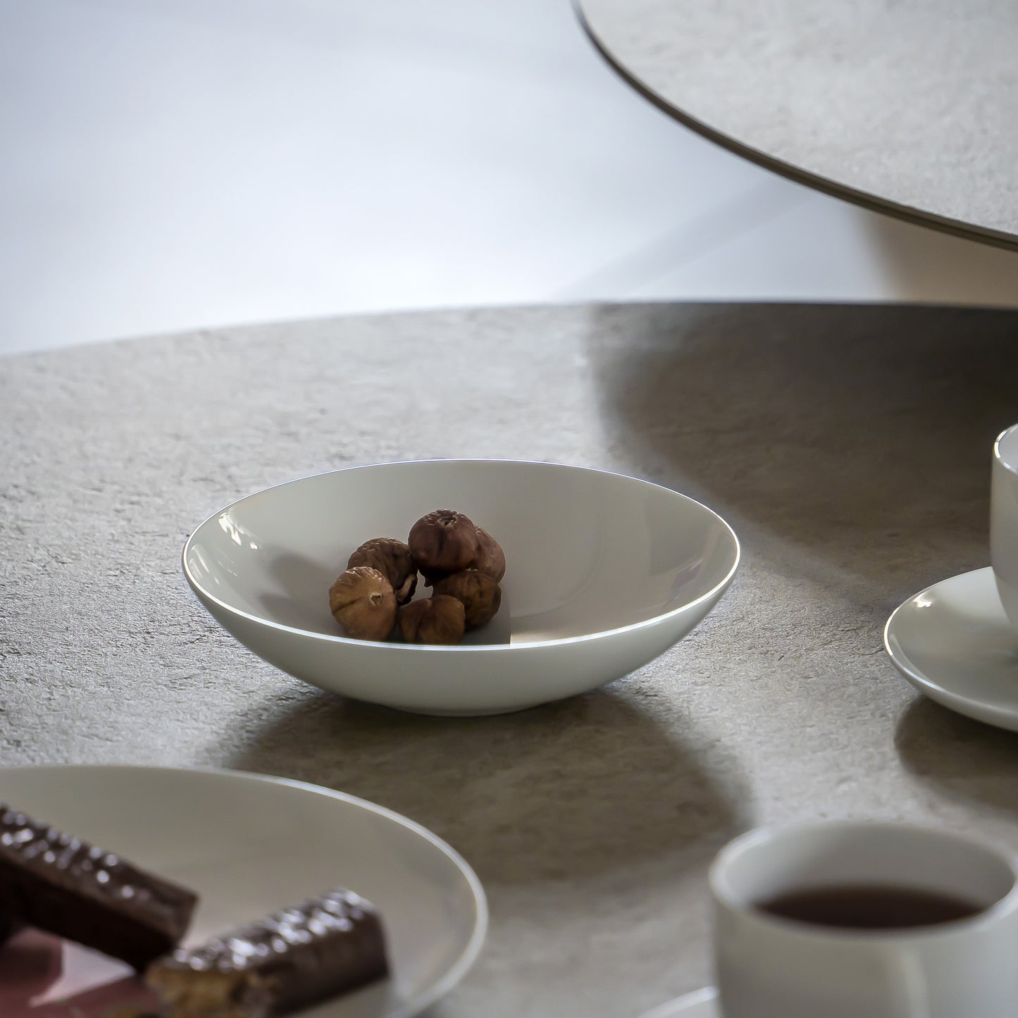 16.5cmディーププレート (アッシュグレー)