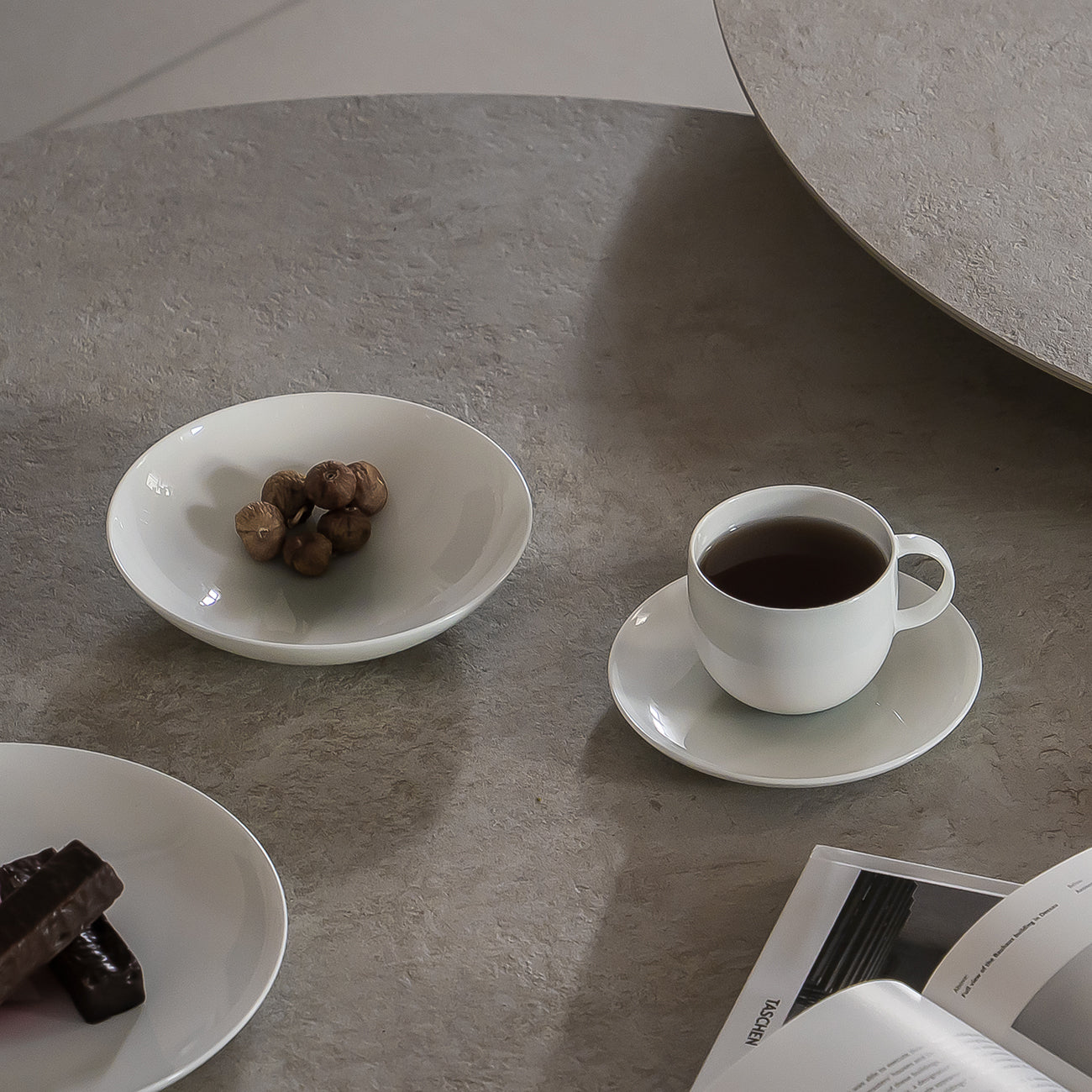 16.5cmディーププレート (アッシュグレー)