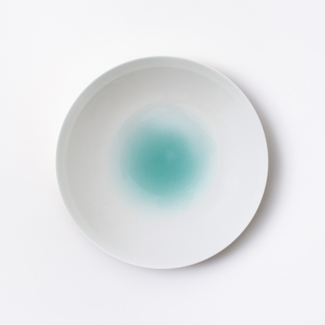 22cmディーププレート (ジェードグリーン)