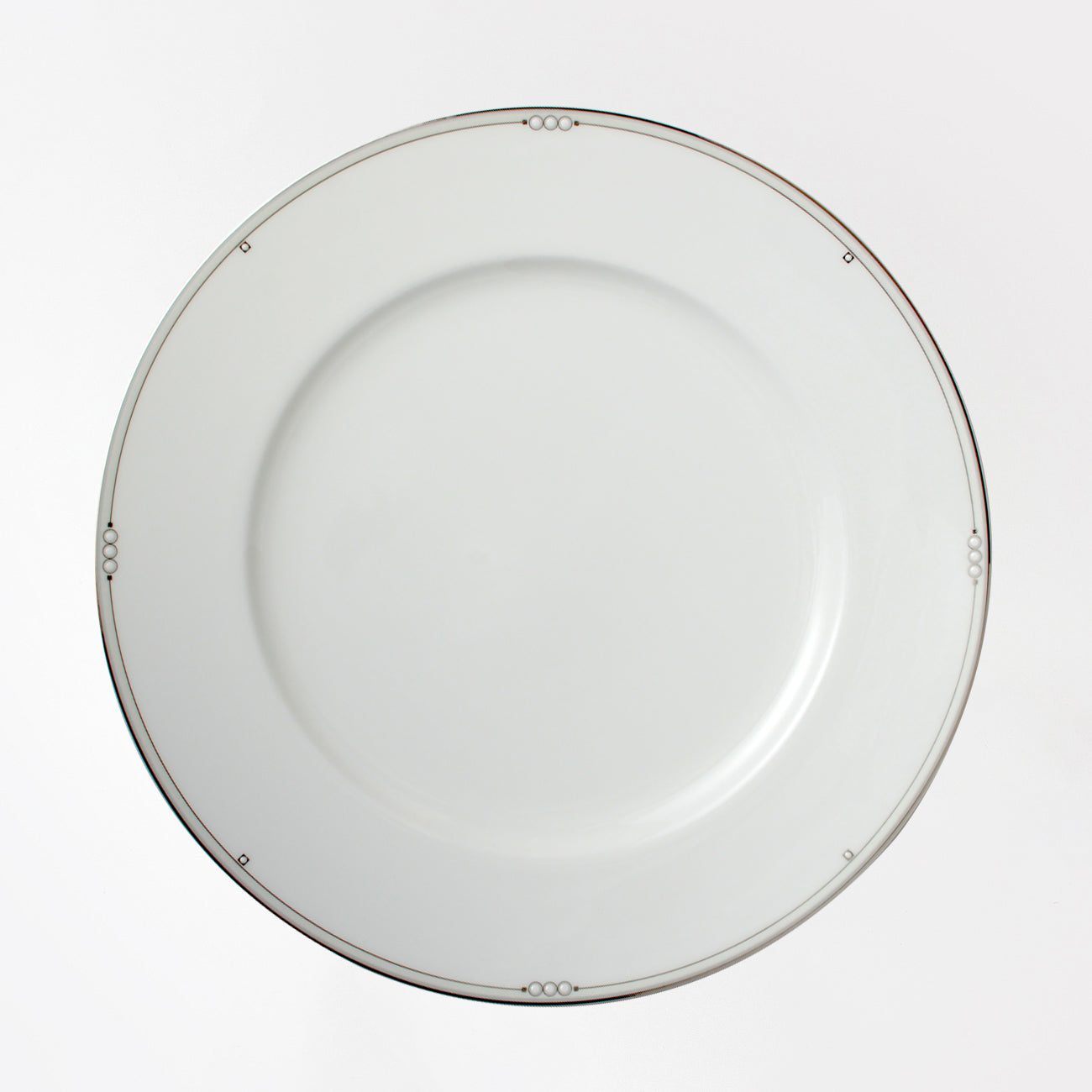 レイノー　モーニング・グローリー　大皿ディナープレート 32cm 2枚セット NIKKO（食器） NIKKO(ニッコー) MARBLE GREY(マーブルグレー