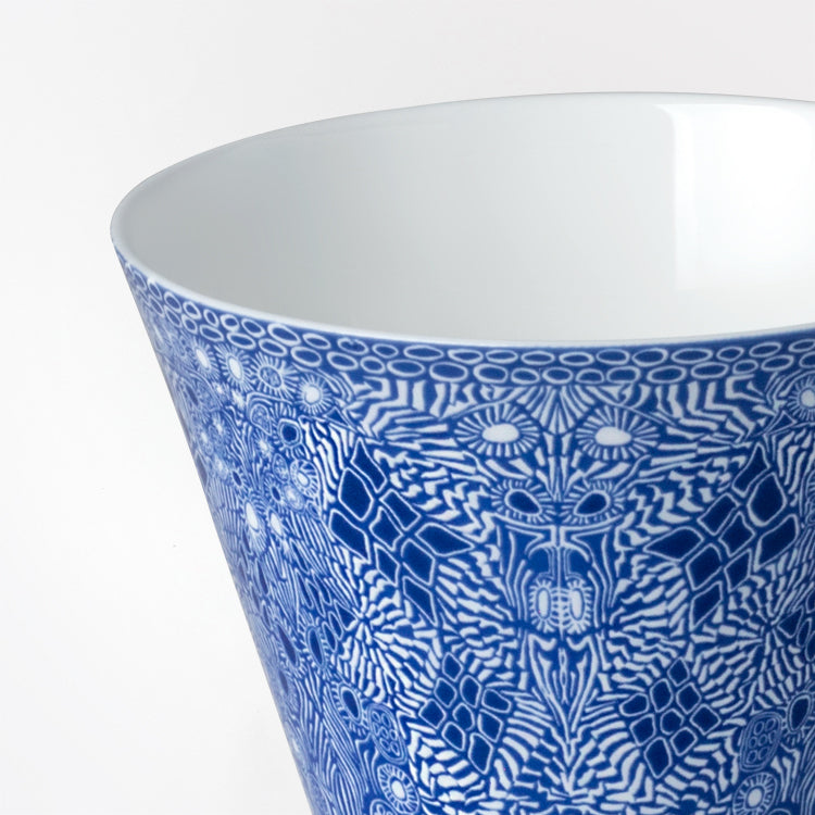 GEOMETRIC 兼用碗 (230cc) (ブルー)