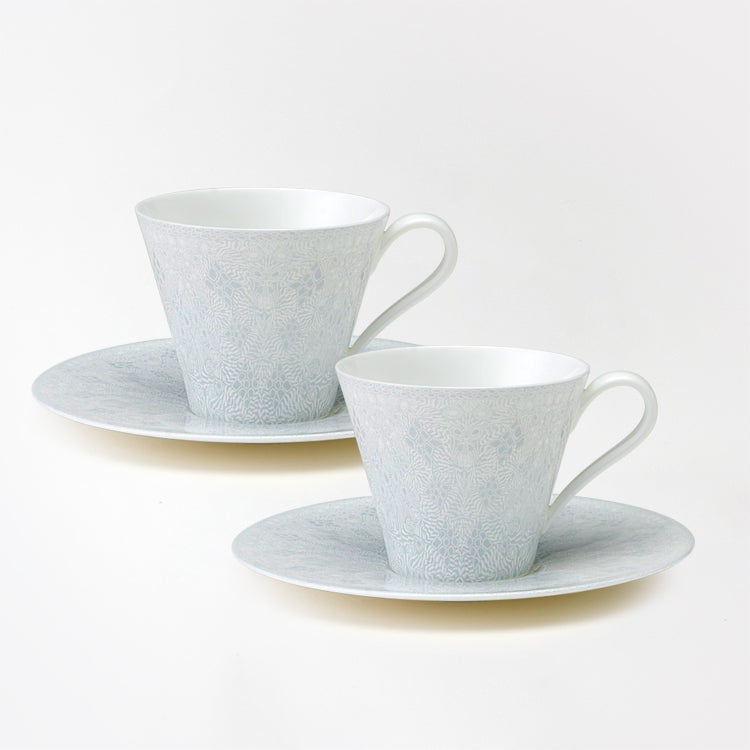 GEOMETRIC ペア兼用碗皿 (230cc)(グレー)