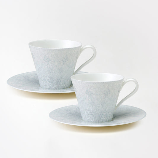 GEOMETRIC ペア兼用碗皿 (230cc)(グレー)