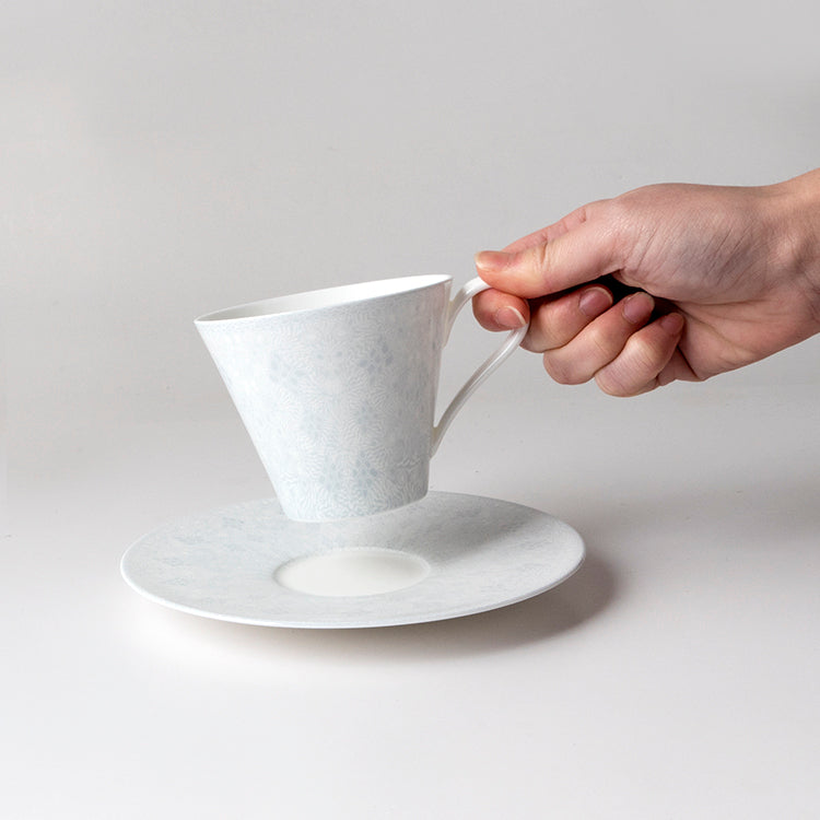 GEOMETRIC ペア兼用碗皿 (230cc)(グレー)