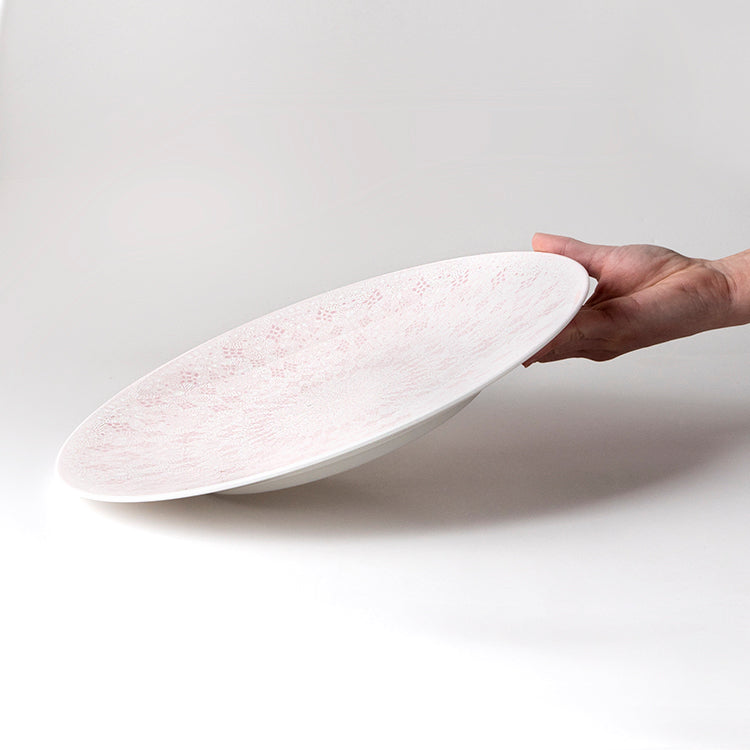 GEOMETRIC 31cmプレート (ピンク)