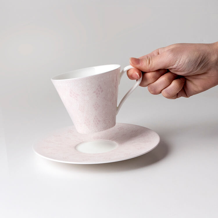 GEOMETRIC 兼用碗 (230cc)(ピンク)