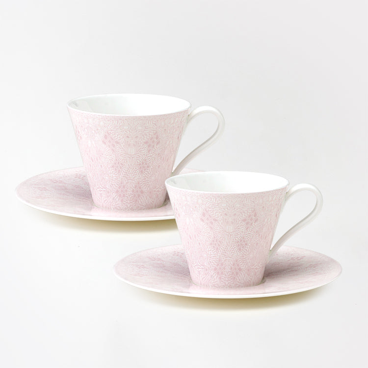 GEOMETRIC ペア兼用碗皿 (230cc)(ピンク)