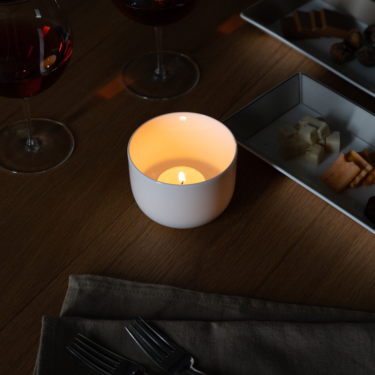 キャンドルホルダー White