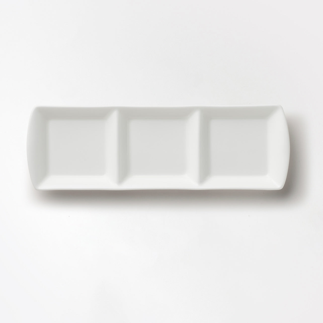 28cm長角皿 (3仕切)