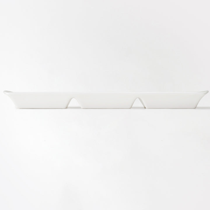 28cm長角皿 (3仕切)