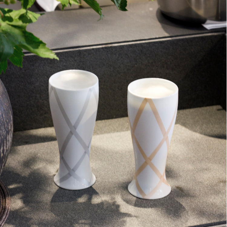 ビアタンブラー (プラチナ)