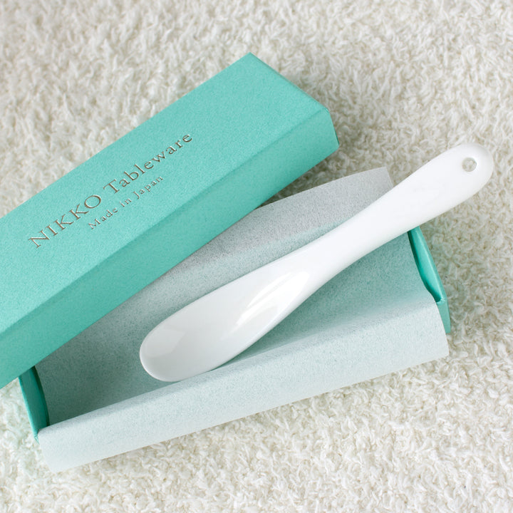 ベビースプーン アルファベット/プラチナ