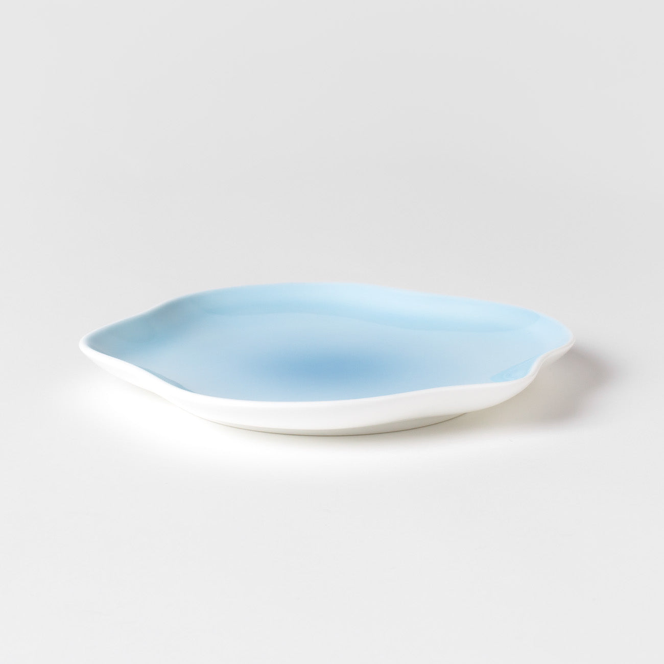 23cmプレート (アクアブルー)
