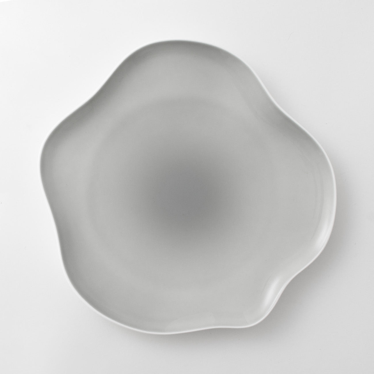 23cmプレート (アッシュグレー)