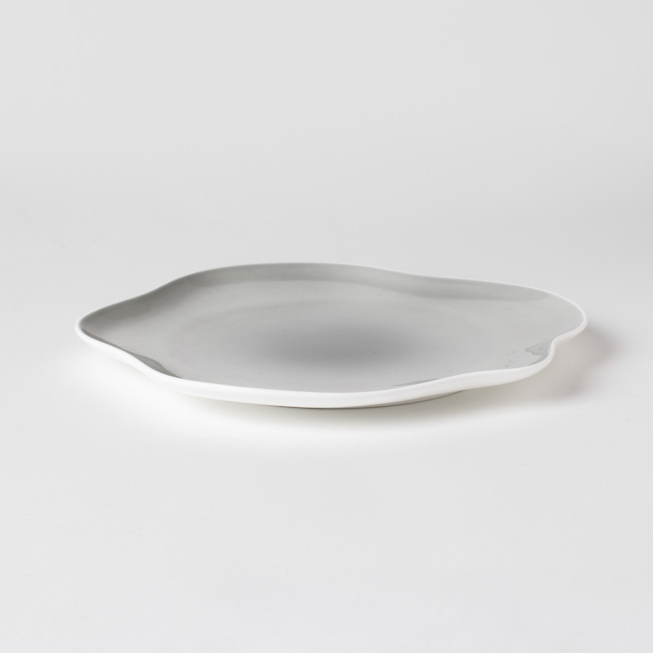 23cmプレート (アッシュグレー)