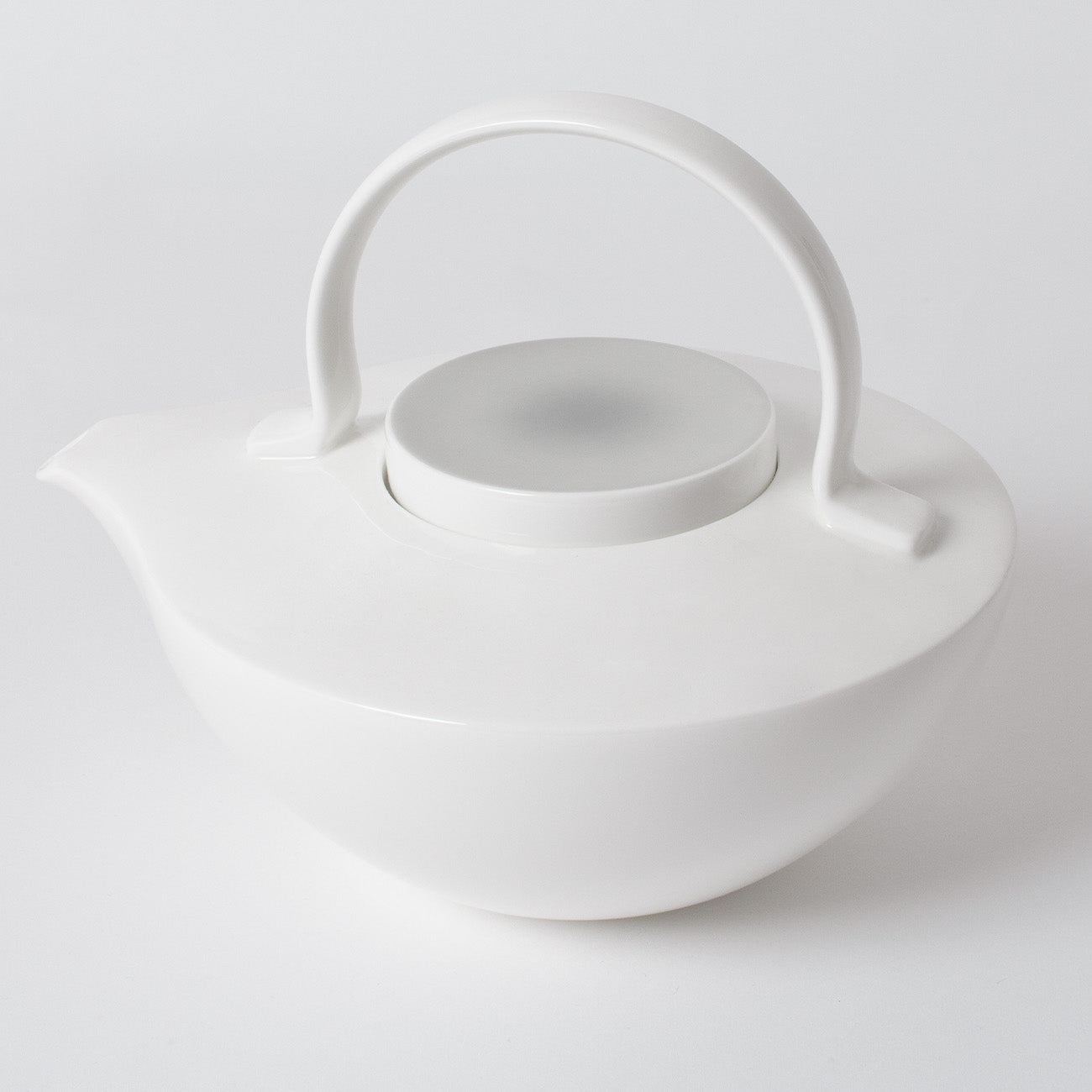 ティーポット(1000cc)(ストレーナ付) (アッシュグレー)