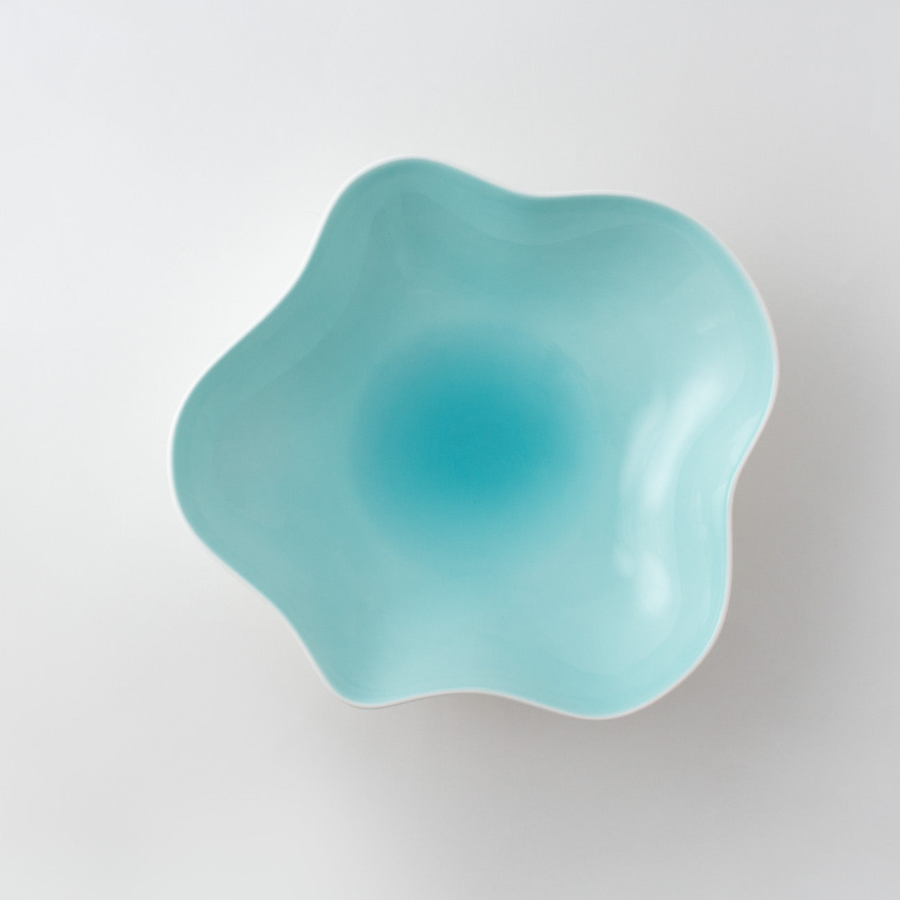 22cmディーププレート (ジェードグリーン)