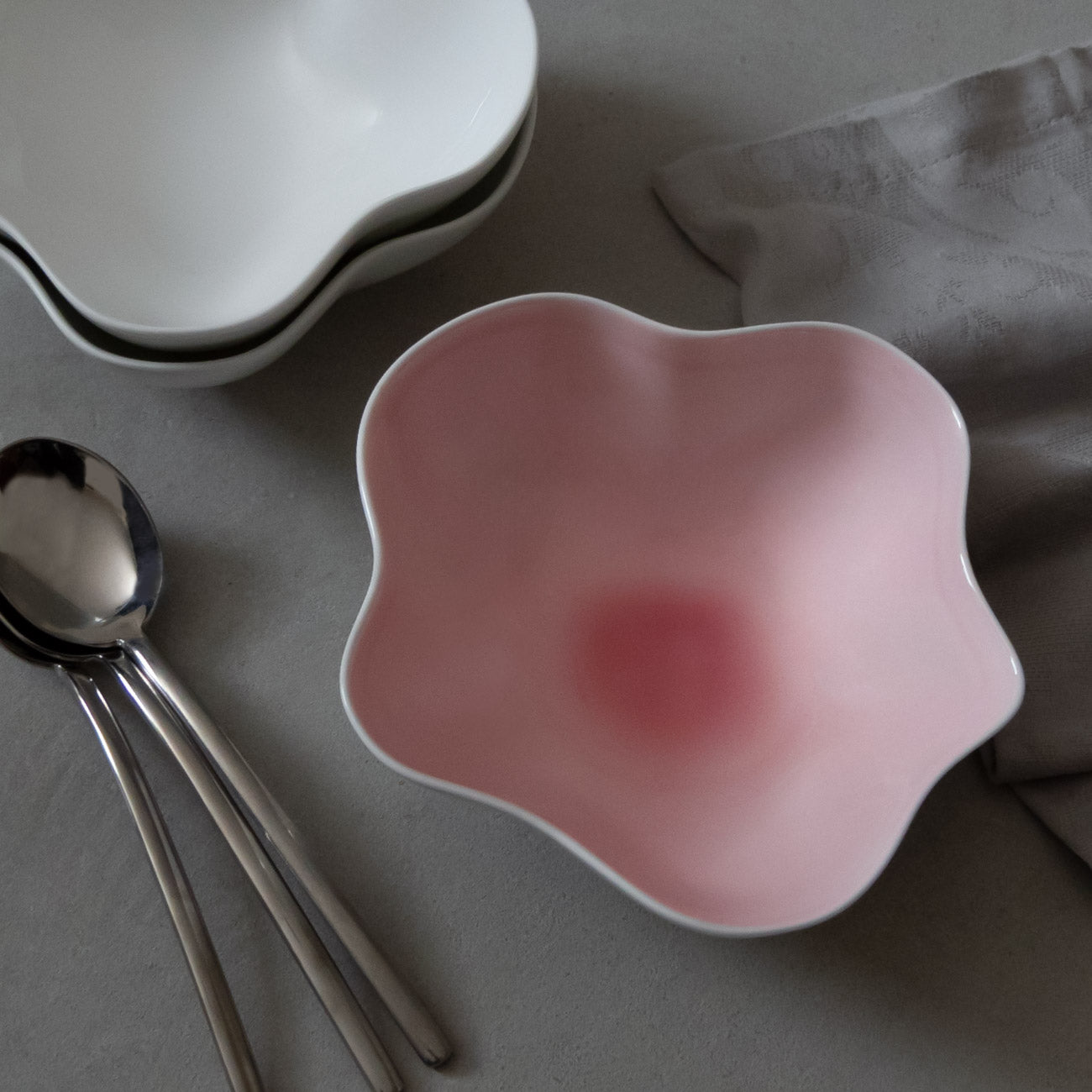 16cmデザート・スープボウル (480cc)(ダスティピンク)