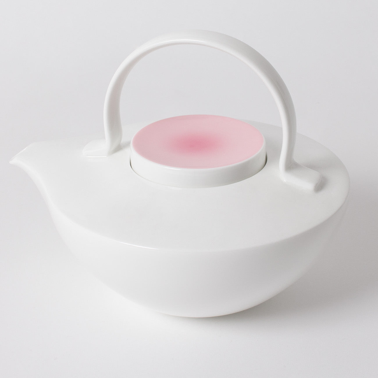 ティーポット(1000cc)(ストレーナ付) (ダスティピンク)