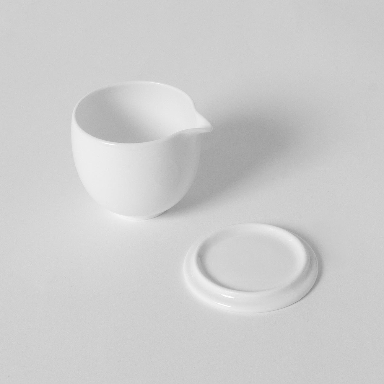 フタ付クリーマー(80cc) (ダスティピンク)