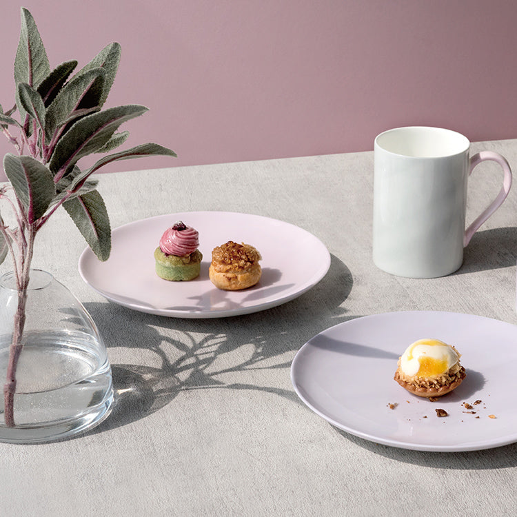 18.5cmプレート (ピンク)