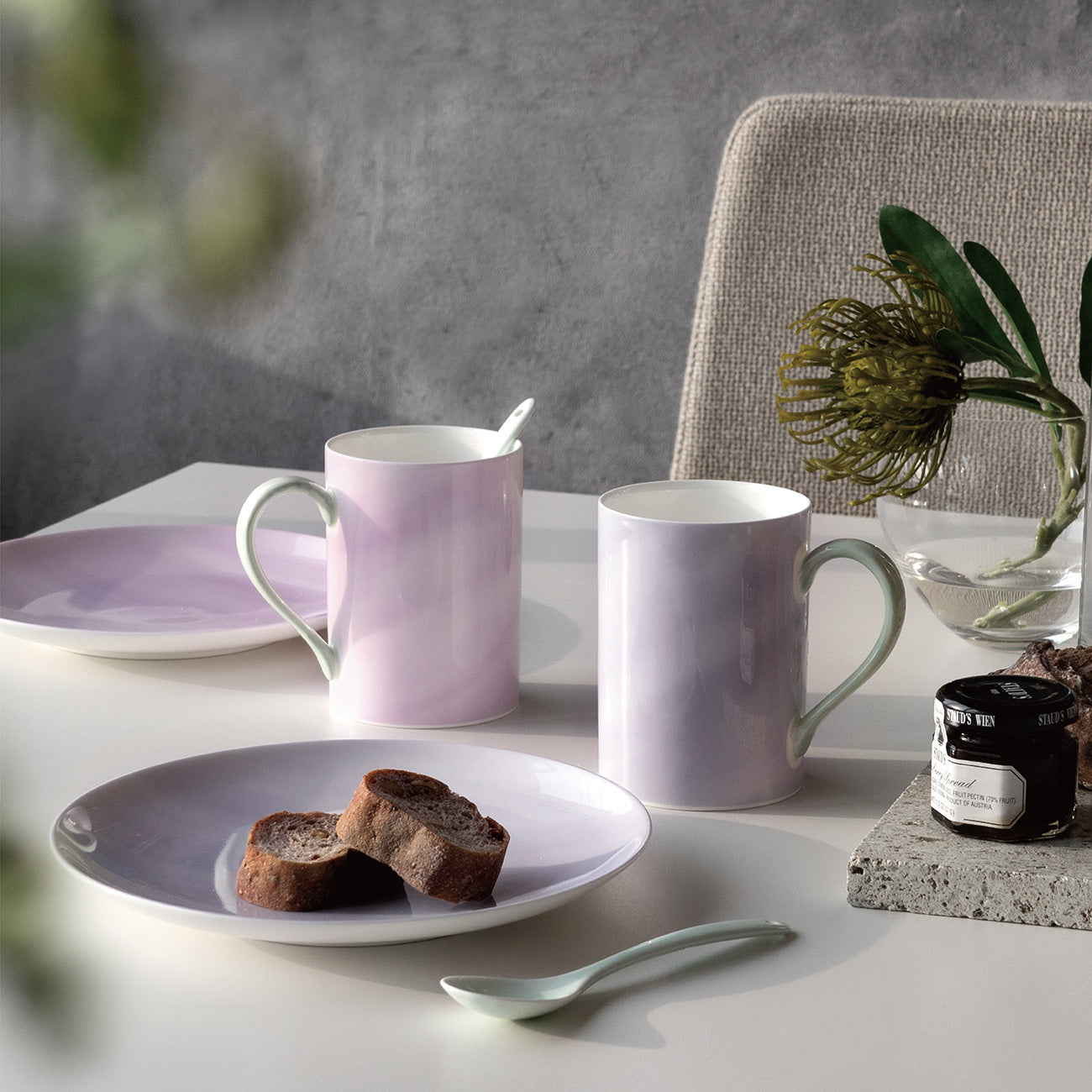 18.5cmプレート (バイオレット)