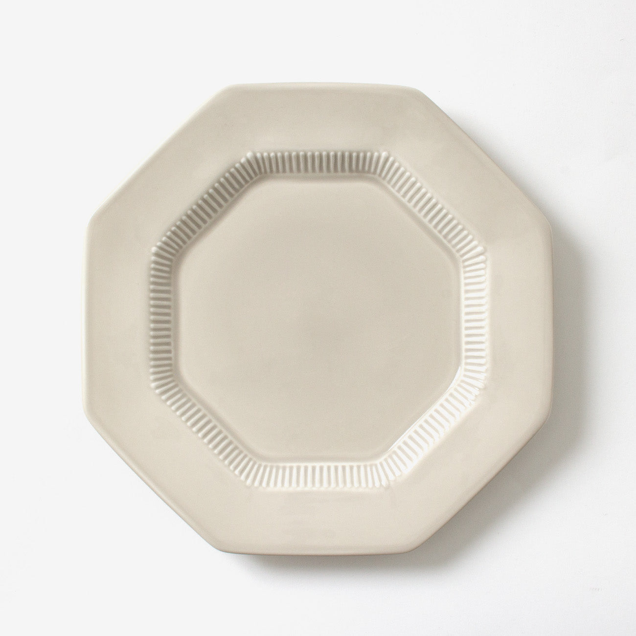 26.5cmプレート ベージュ