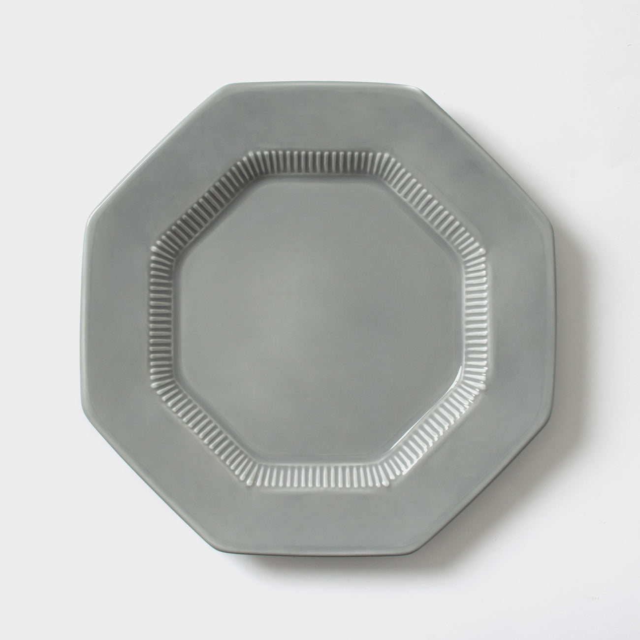 26.5cmプレート ブルーグレー