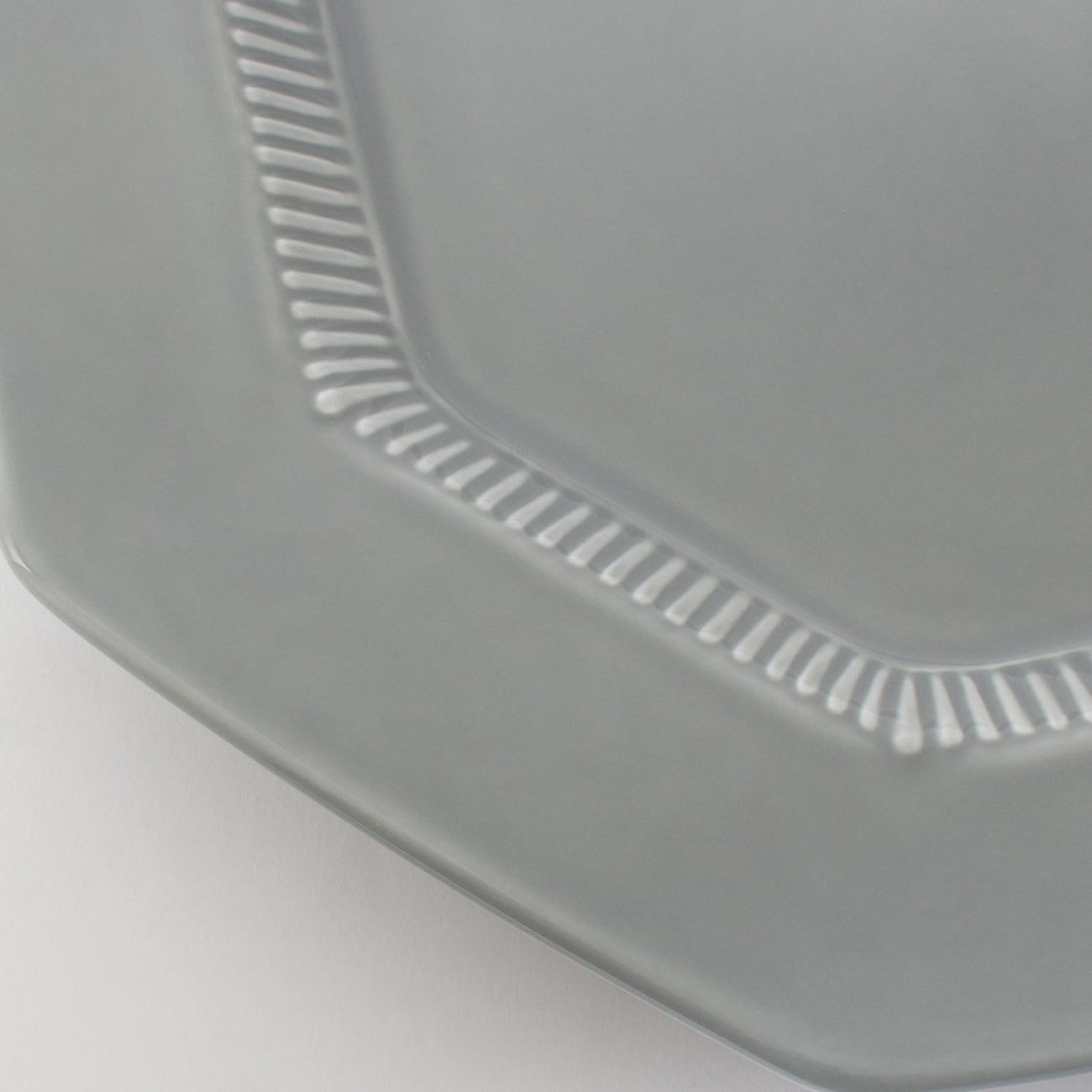 26.5cmプレート ブルーグレー