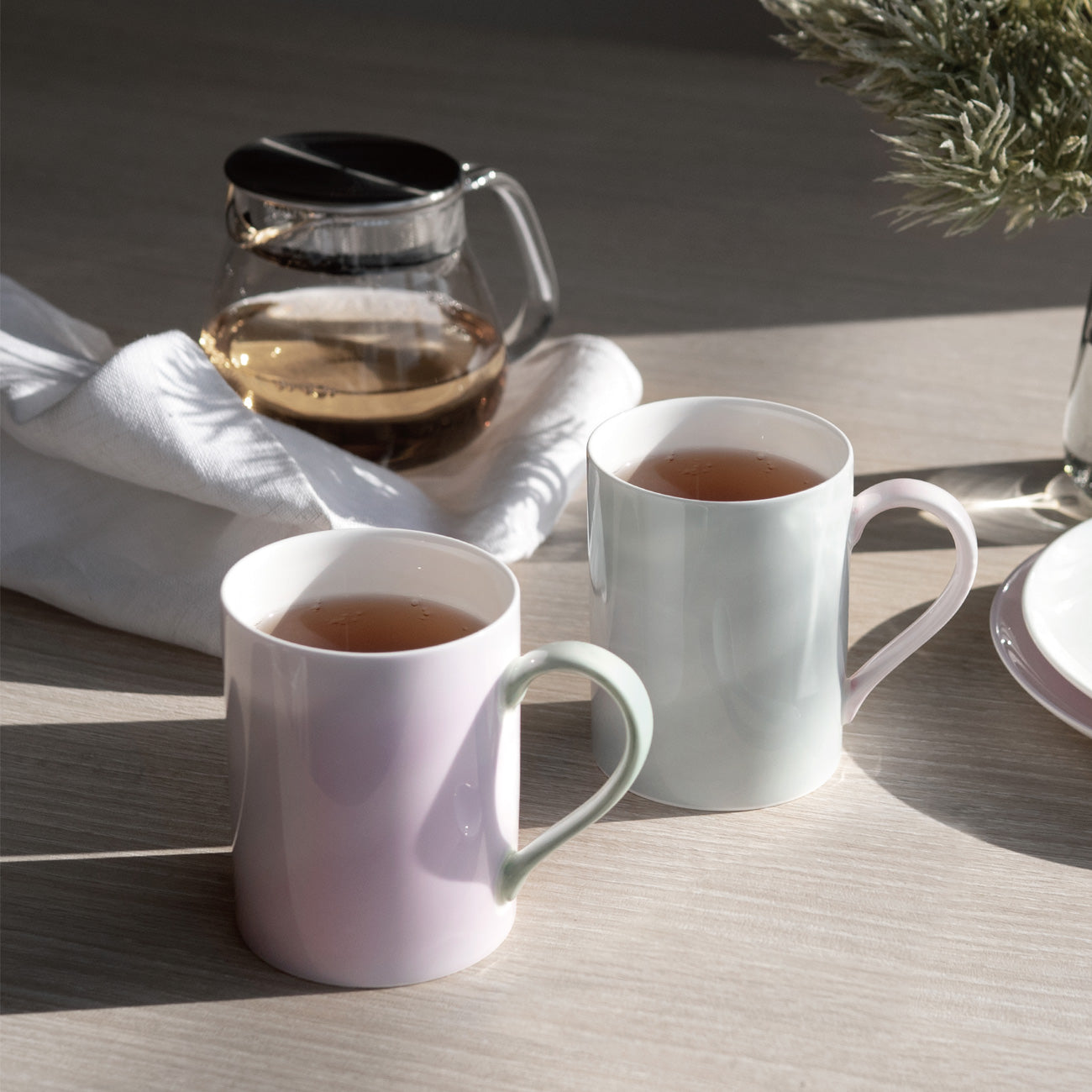 ペアマグ (300cc) (ピンク・グリーン)