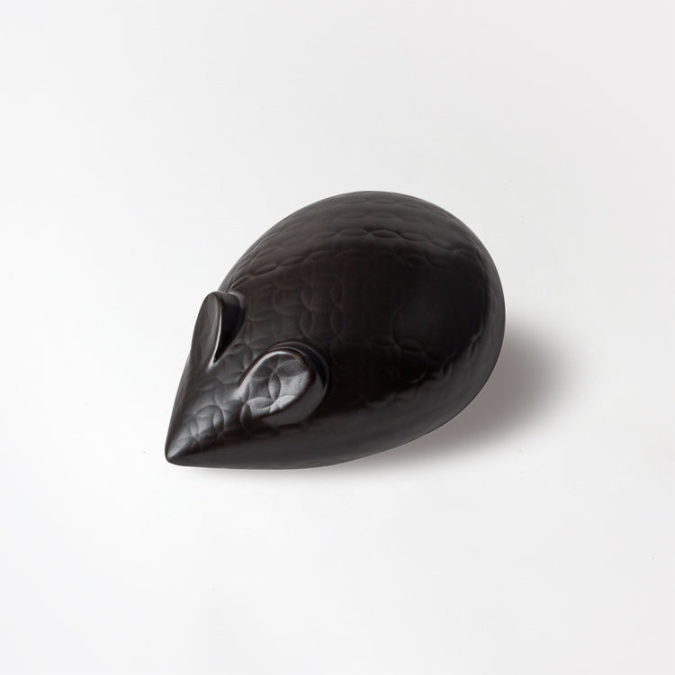 ねずみ(黒マット)