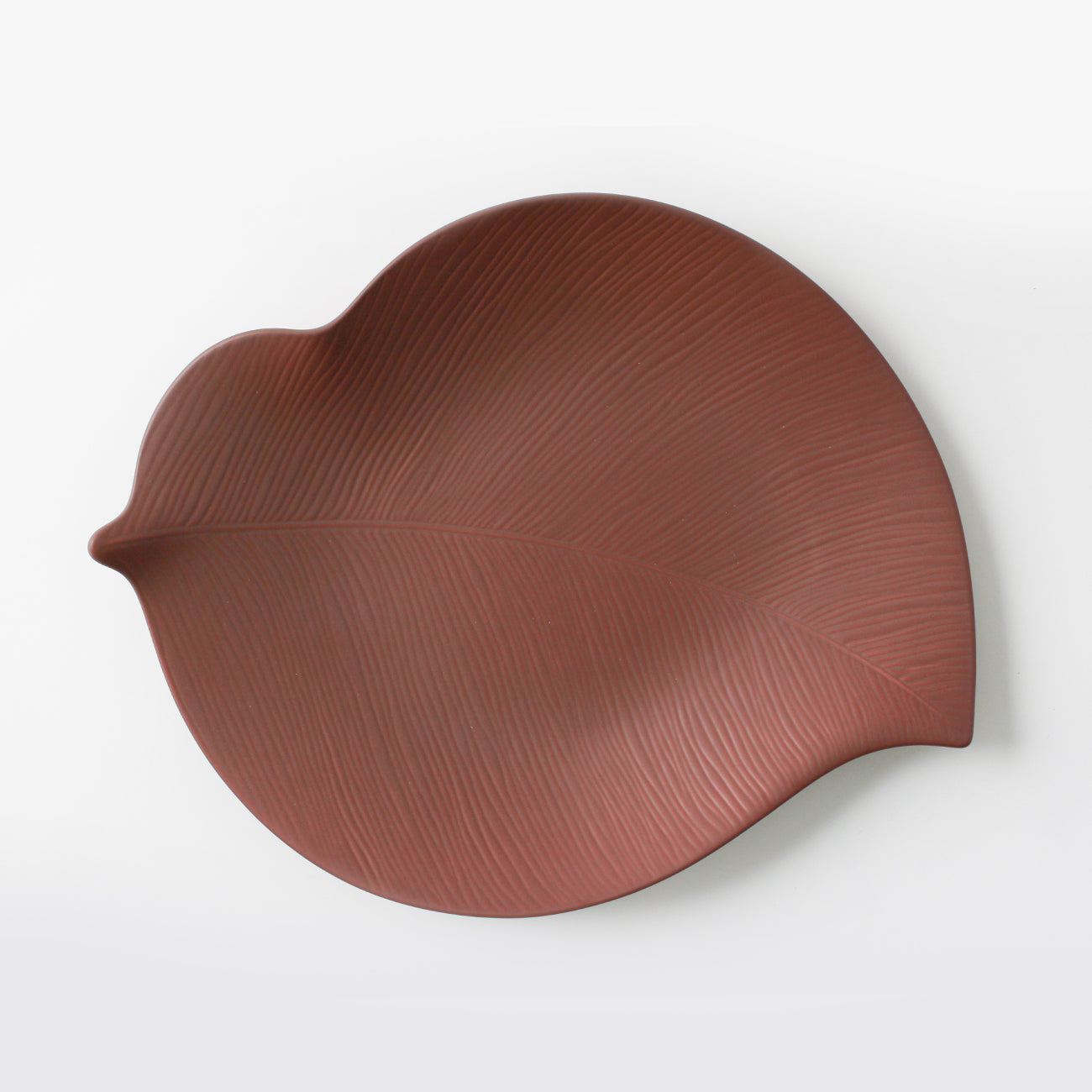 紅殻 28.5cmリーフプレート