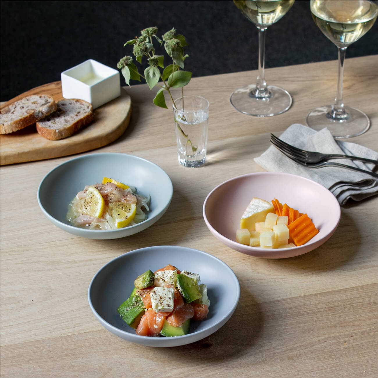 晩酌皿 (14cmボール・タイドウォーター)