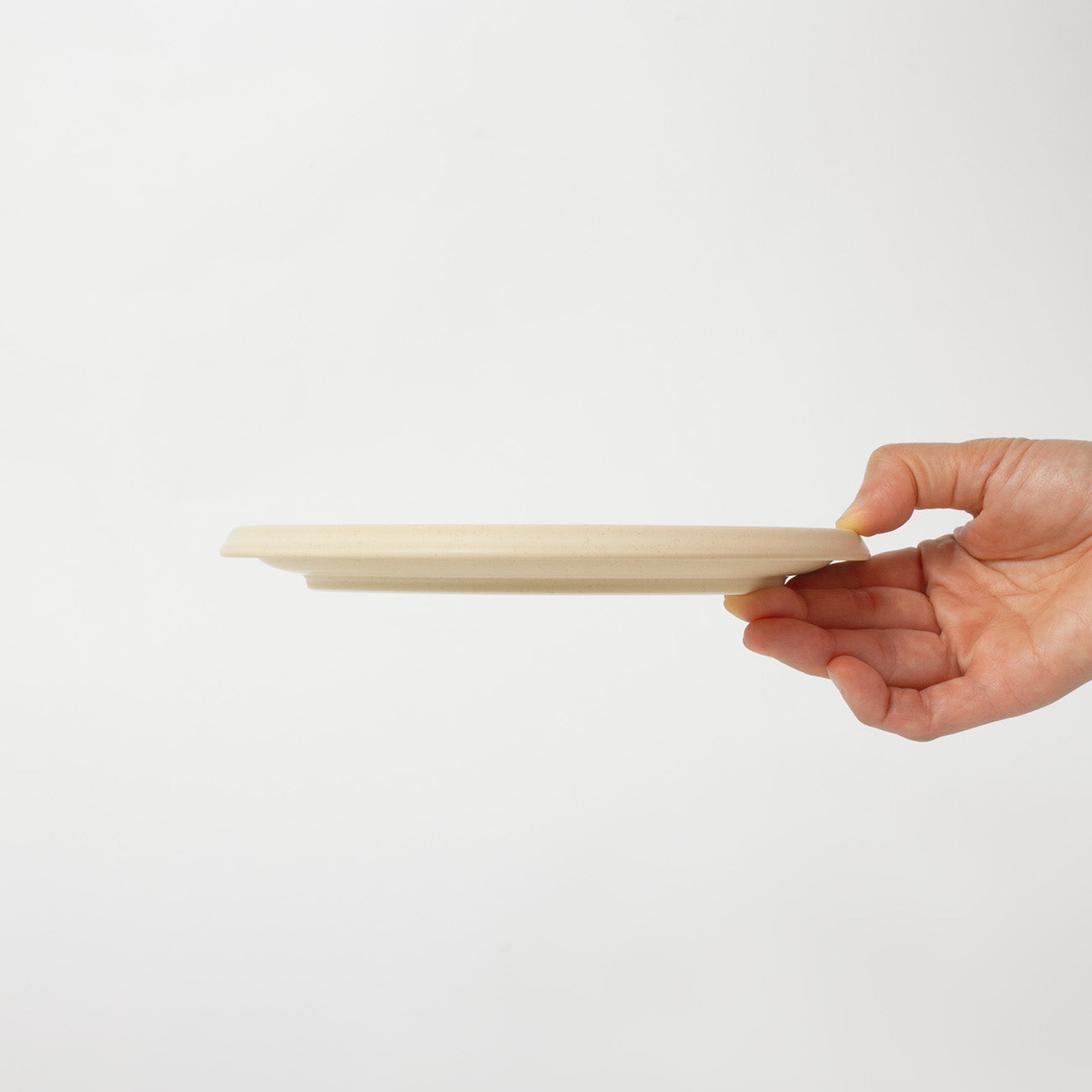 20.5cmプレート クリーム