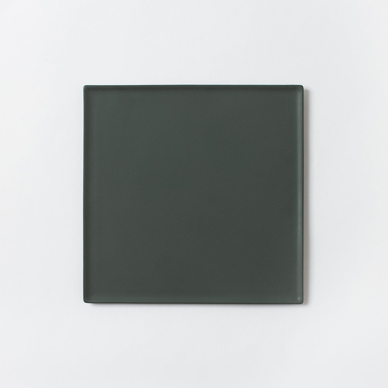 19cm角皿 グリーン