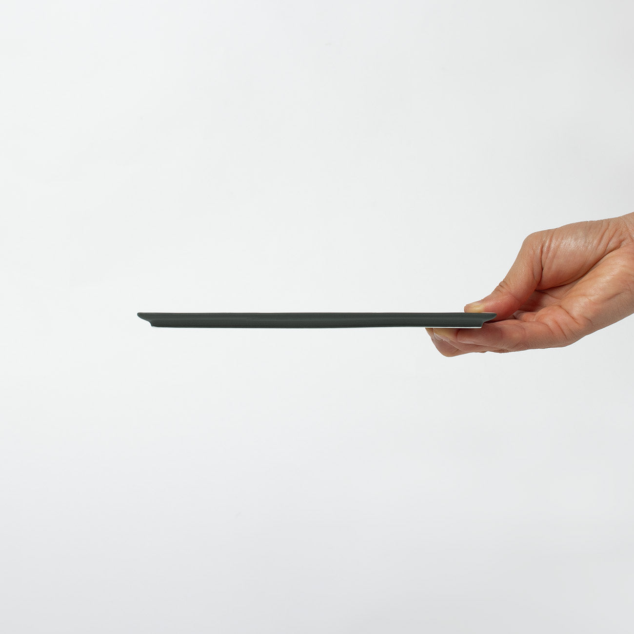 19cm角皿 グリーン