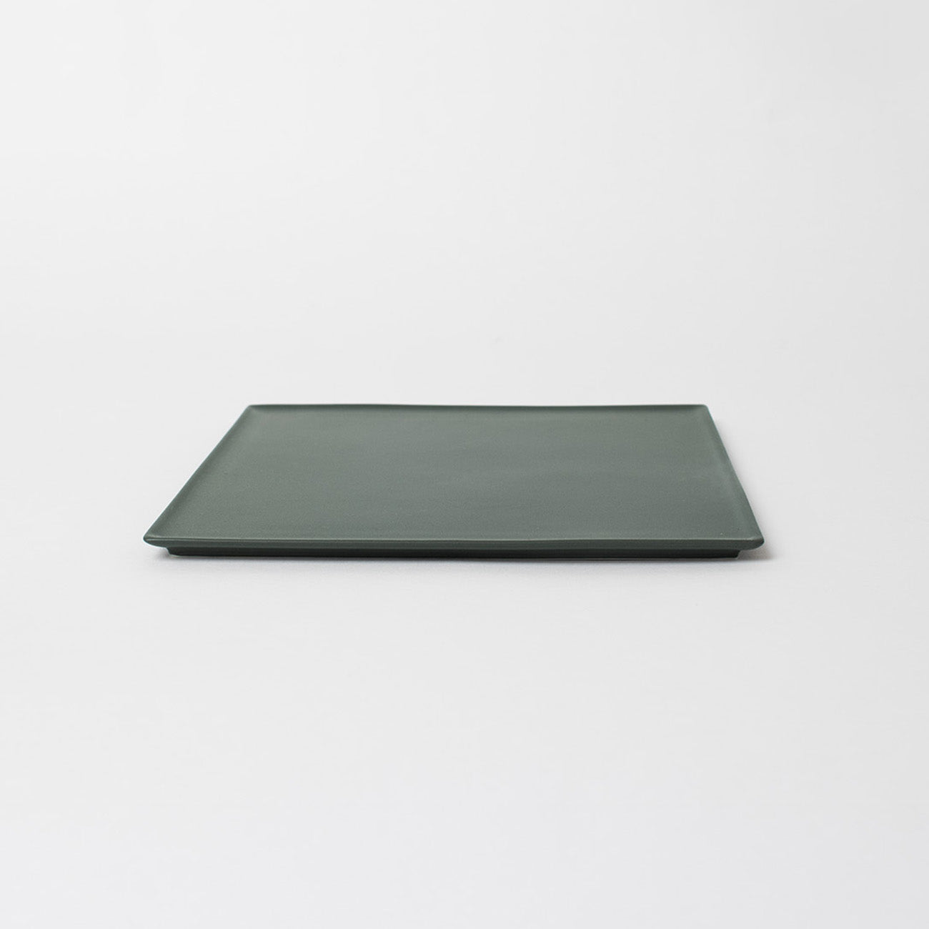 19cm角皿 グリーン