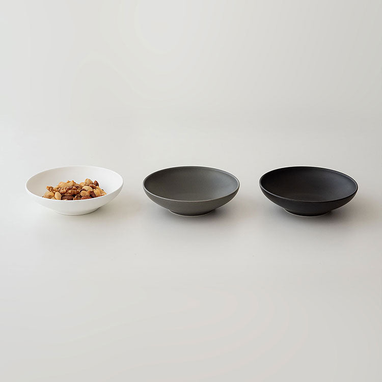 晩酌皿3枚セット (モノトーンカラー)