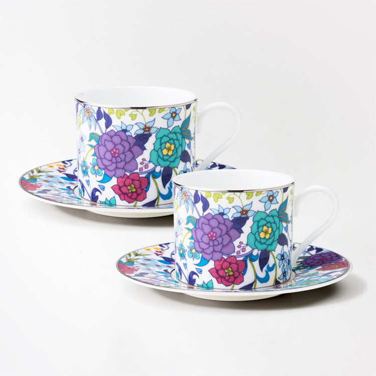 WHITE ペア兼用碗皿 (L)(250cc)